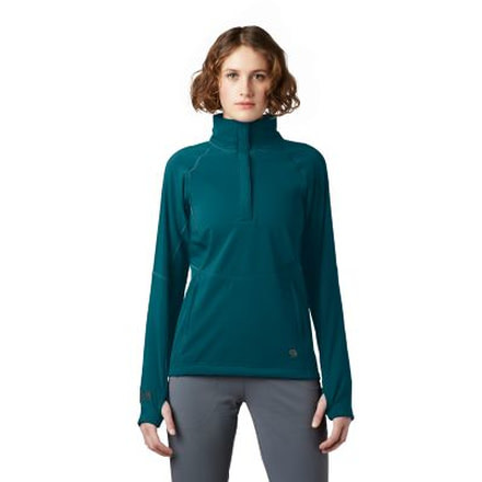 Mountain Hardwear Keele Pullover - Womens, Dive, Large, 1828381468-L
