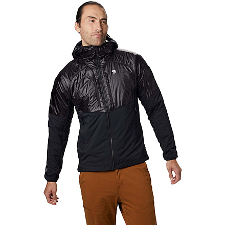 Mountain Hardwear Kor Strata Alpine Hoody Jacket - Mens, Black, Extra Large, 1792981010-XL