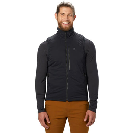 Mountain Hardwear Kor Strata Vest - Mens, Black, Large, 1828071010-L