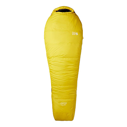 Mountain Hardwear Lamina 0F/-18C Sleeping Bag, Electron Yellow, O/S, 2095152-710-SHTxLH