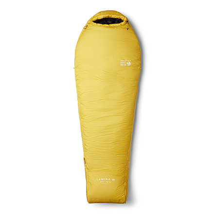 Mountain Hardwear Lamina W 0F/-18C Sleeping Bag - Women's, Mustard, REGxRH, 2095251-720-REGxRH