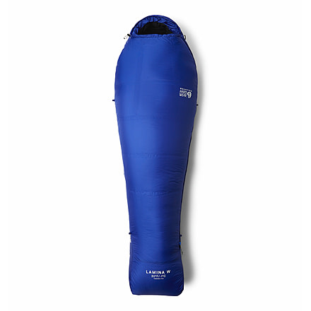 Mountain Hardwear Lamina W30F/-1 Sleeping Bag - Womens, Left Hand, Clematis Blue, Long, 2025482516-C-LNG-LH
