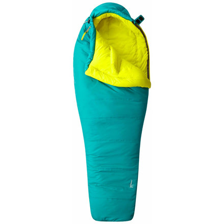 Laminina Z Flame 21 Womens Sleeping Bag Synthetic-Emerald-Regular-Right