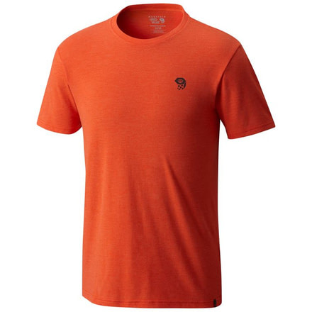 Mountain Hardwear Logo Graphic Short Sleeve T-Shirt - Men's, Heather State Orange, XXL 1764091843-XXL