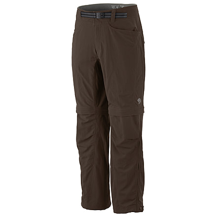 Mountain Hardwear Matterhorn Convertible Pant - Men's-Cordovan-Short Inseam-X-Large