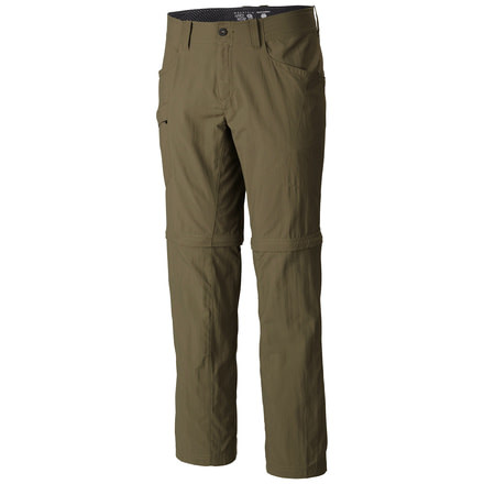Mountain Hardwear Mesa Convertible Pant V.2 - Men's-Stone Green-Regular Inseam-X-Large