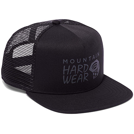 Mountain Hardwear MHW Logo Trucker Hat - Unisex, Black, One Size, OU8300010-O/S