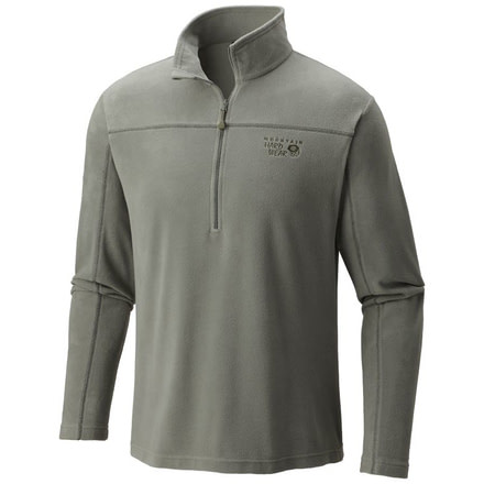 Mountain Hardwear MicroChill Lite Zip T- Men's, Green Fade, M 1583341393-M