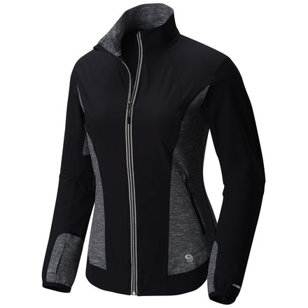 Mountain Hardwear Mighty Power Hybrid Jacket - Women's-Black-X-Small