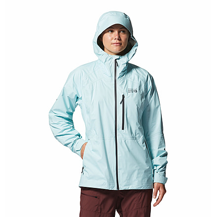 Mountain Hardwear Minimizer Gore-Tex Paclite Plus Jacket - Womens, Pale Ice, Small, 2024671428-Pale Ice-S
