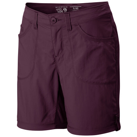 Mountain Hardwear Mirada Cargo Short - Women's-Purple Dahlia-8 in-9