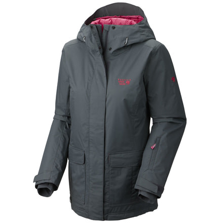 Mountain Hardwear Miss Snow It All II Jacket - Women's-Graphite-X-Large