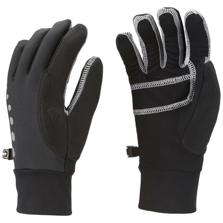 Mountain Hardwear Momentum Running Glove - Men's-Black-Large