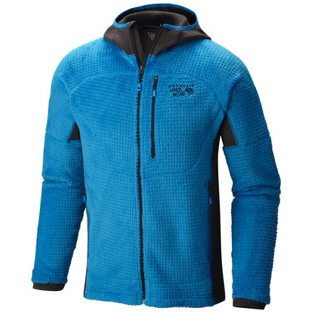 Mountain Hardwear Monkey Man Grid II Hooded Jacket - Men's-Dark Compass-XX-Large