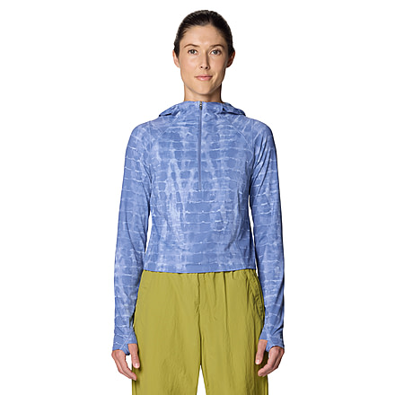 Mountain Hardwear Crater Lake Half Zip Crop Hoody - Womens