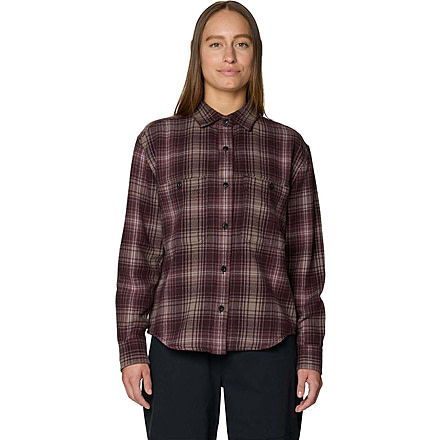 Mountain Hardwear Plusher Relaxed Long Sleeve Flannel - Womens