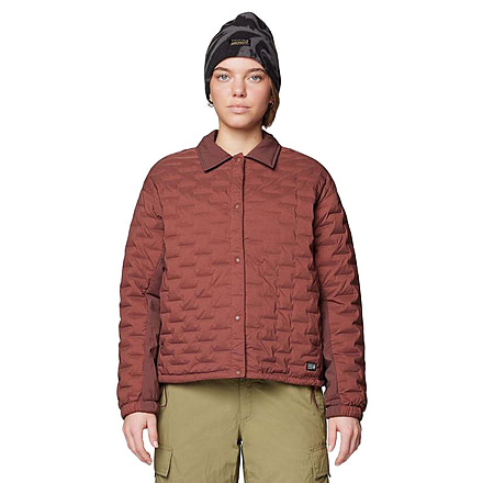 Mountain Hardwear Stretchdown Light Snap Jacket - Womens