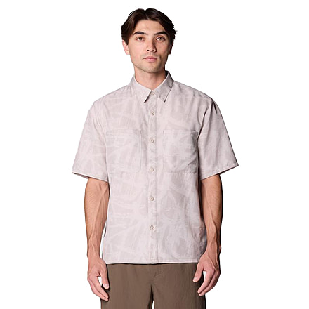 Mountain Hardwear Sun Drift Cooling Printed Short Sleeve Shirt - Mens