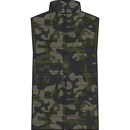 Mountain Hardwear Mt Eyak/2 Vest - Men's, Dark Army Camo, Small, OM8831308-S