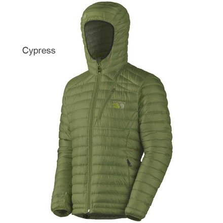 Mountain Hardwear Nitrous Hooded Down Jacket - Men's - Blue Chip-Medium