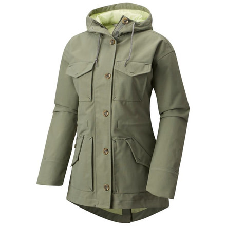 Mountain Hardwear Overlook Shell Jacket - Women's, Green Fade, XL 1765101393-XL
