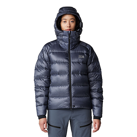 Mountain Hardwear Phantom Alpine Down Hooded Jacket - Women's, Blue Slate, L, 2092811-417-L