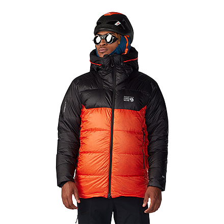 Mountain Hardwear Phantom Belay Down Parka - Men's, State Orange, Black, S, 2092281-842-S