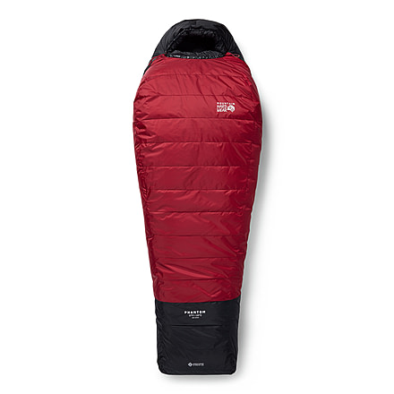 Mountain Hardwear Phantom Gore-Tex 0F/-18C Sleeping Bags, Reg, Alpine Red, REGxLH, 190423058037