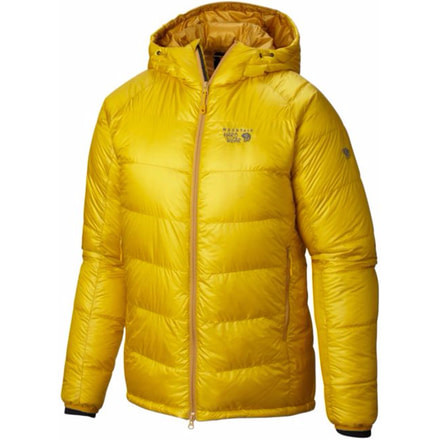 Phantom Hooded Down Jacket - Mens-Electron Yellow-Large