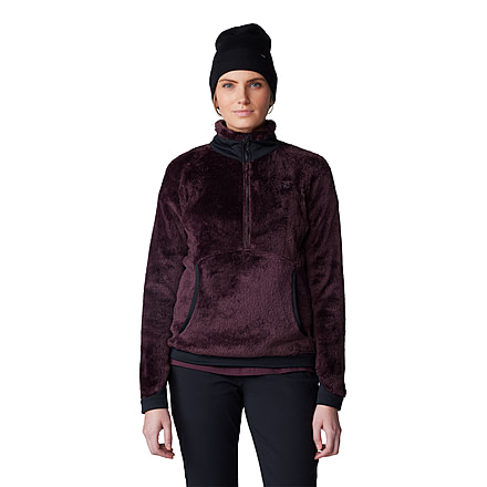 Mountain Hardwear Polartec High Loft Pullover - Womens, Blackberry, Large, 2092881513-L