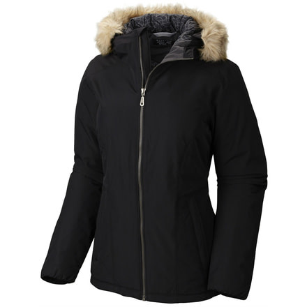 Mountain Hardwear Potrero Bomber Jacket - Women's-Black-X-Small