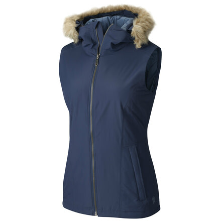 Potrero Insulated Vest - Womens-Zinc-X-Small