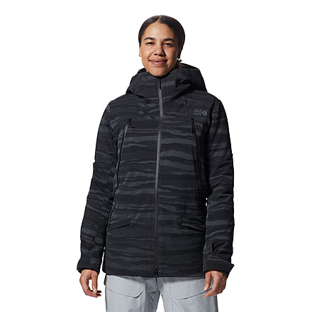 Mountain Hardwear Powder Quest Jacket - Womens, Black, Large, 2004121010-Black-L