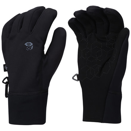 Mountain Hardwear Power Stretch Stimulus Glove - Mens-Black-X-Large