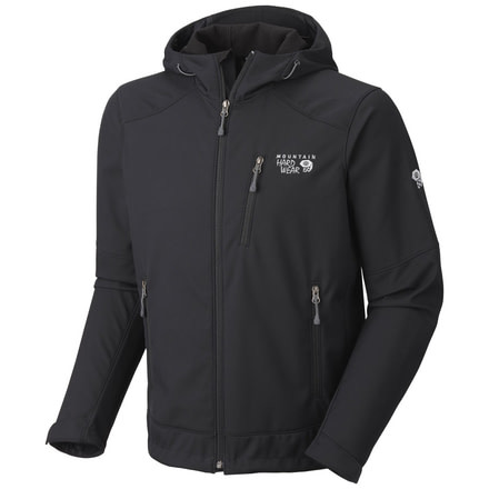 Mountain Hardwear Principia Softshell Jacket - Men's-Black-Large