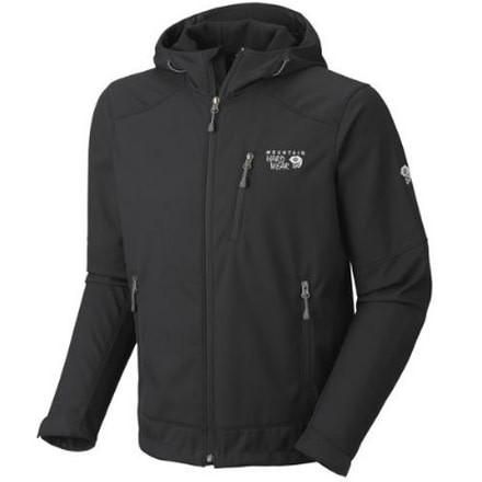 Mountain Hardwear Principia Softshell Jacket - Men's-Black-Small