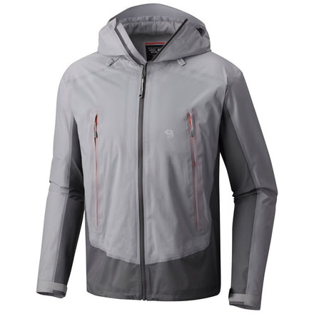 Mountain Hardwear Quasar Lite II Jacket - Men's, Grey Ice, Manta Grey, S 1763931063-S
