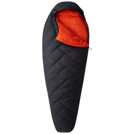 Mountain Hardwear Ratio 15F/-9C Down Sleeping Bag, Shark, Reg, 1541141011-REG-LH 
