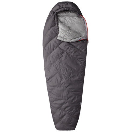 Mountain Hardwear Ratio 45 Sleeping Bag (650-fill Down) -Titanium-Regular-Right