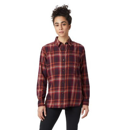 Mountain Hardwear Riley Long Sleeve Shirt - Womens, Darkest Dawn, Large, 1851901509-L
