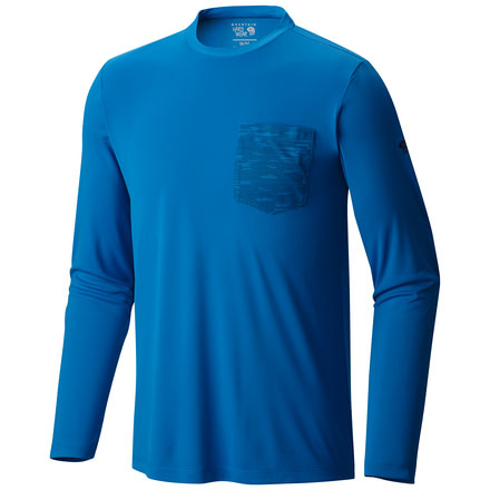 Mountain Hardwear River Gorge Long Sleeve Cree Shirt - Men's-Dark Compass-Medium