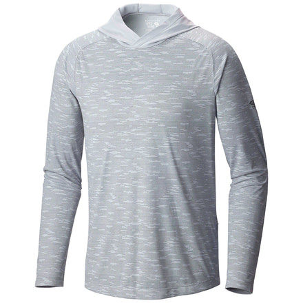 Mountain Hardwear River Gorge Long Sleeve Hoody - Men's-Titanium-XX-Large