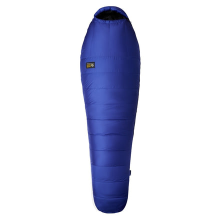 Mountain Hardwear Rook 0F/-18C Sleeping Bag, Clematis Blue, Regular, LH, OU7709516-REG-LH