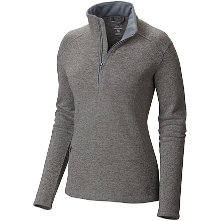 Mountain Hardwear Sarafin 1/2 Zip Sweater - Women's-Tradewinds Grey-X-Small