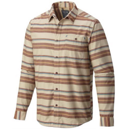 Shattuck Long Sleeve Shirt - Mens-Oatmeal-Small