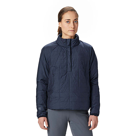 Mountain Hardwear Skylab Insulated Pullover - Womens, Dark Zinc, Medium, OL7726406-M