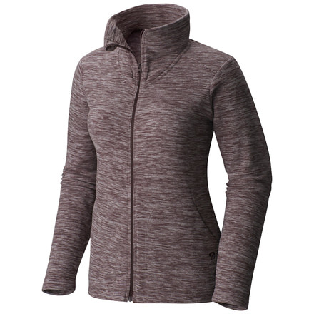Mountain Hardwear Snowpass Full-Zip Fleece - Women's-Heather Purple Plum-Large