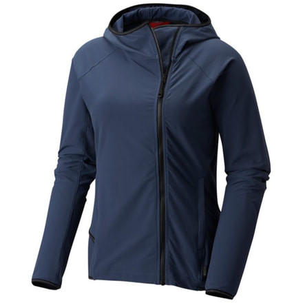 Mountain Hardwear Speedstone Hooded Jacket - Women's, Zinc, S 1765021492-S
