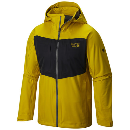 Mountain Hardwear Straight Chuter Jacket Jacket - Men's-Electron Yellow-Medium