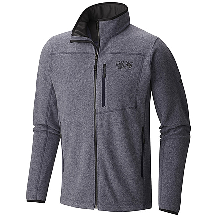 Mountain Hardwear Strecker Jacket - Men's-Heather Dark Midnight-Small